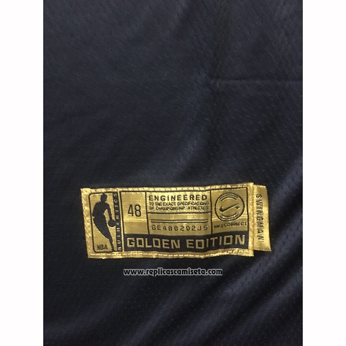 Camiseta Golden Edition Golden State Warriors Stephen Curry #30 Negro